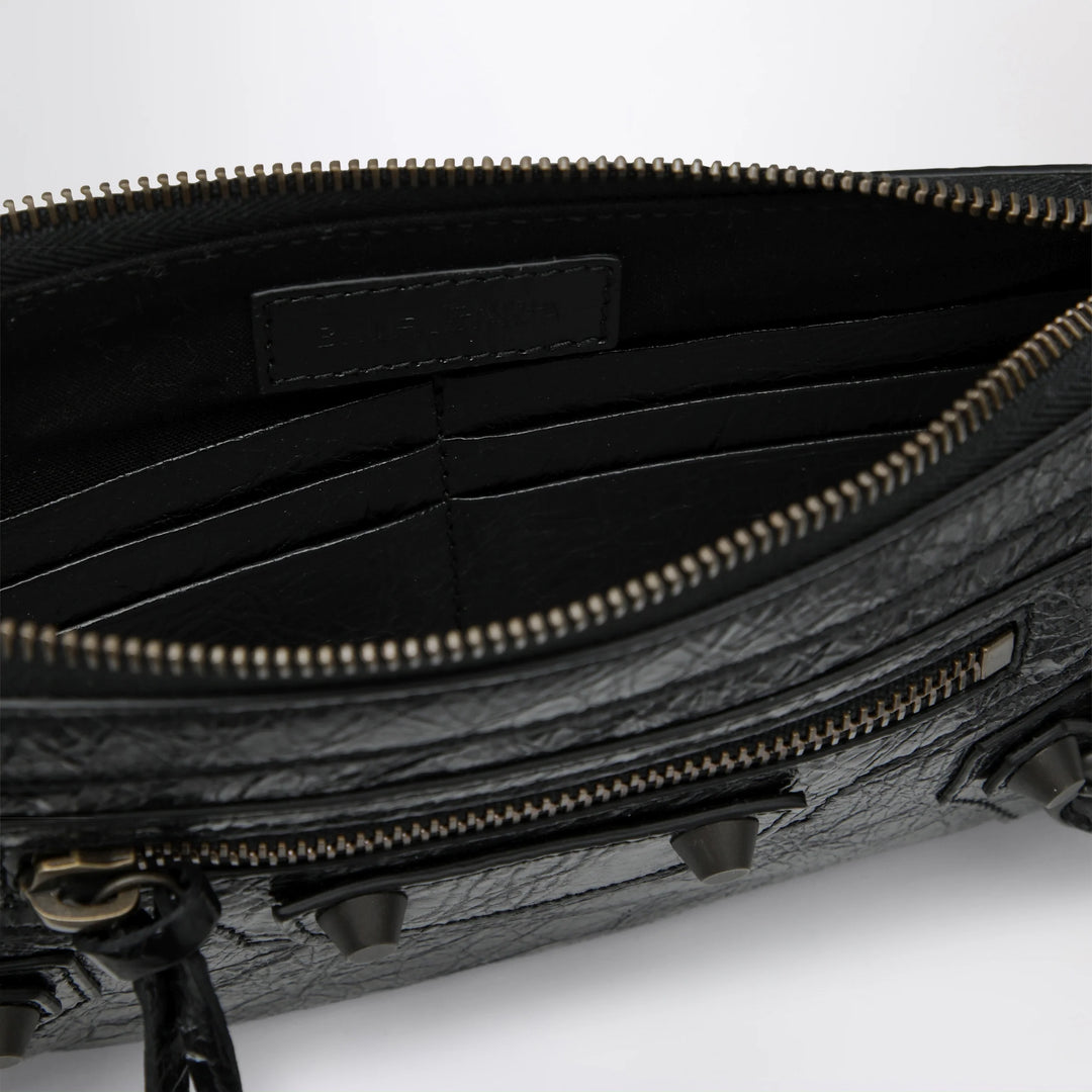 Balenciaga - Le City black Arena lambskin pouch