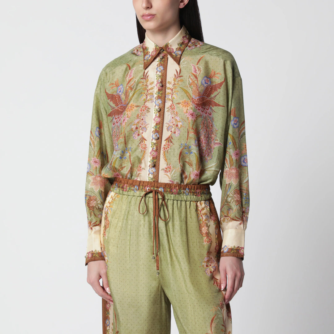 ZIMMERMANN - Indra shirt with floral print