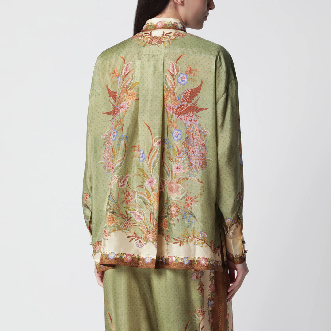 ZIMMERMANN - Indra shirt with floral print