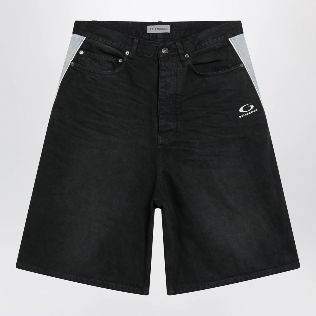 Balenciaga - Loop Sport Icon denim shorts