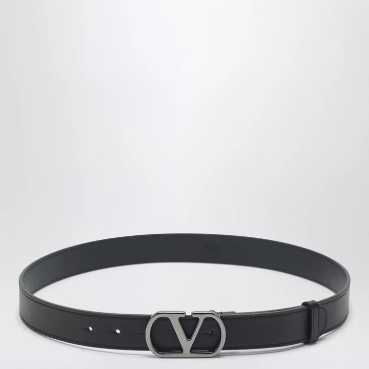 Valentino Garavani - Black VLogo Signature belt