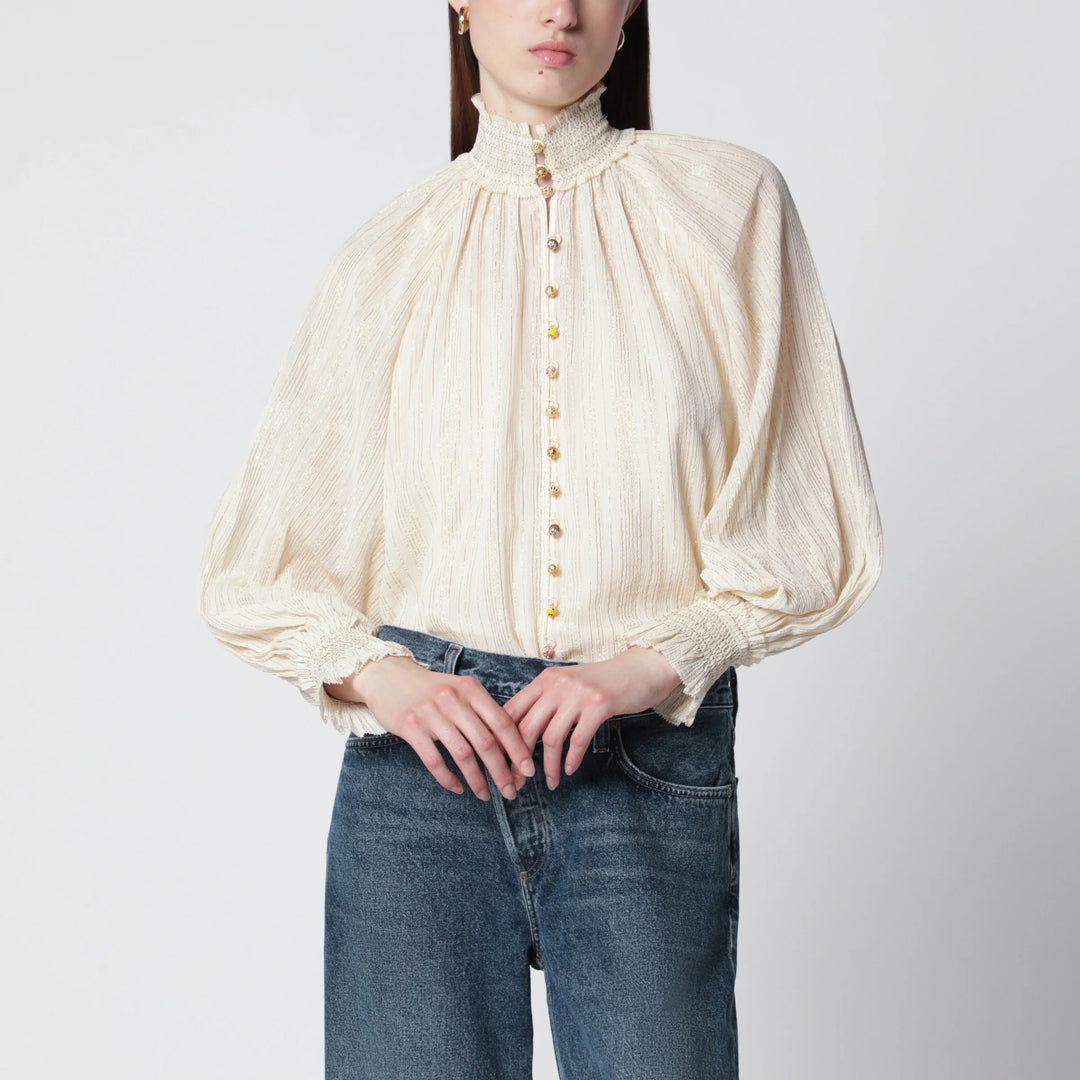 ZIMMERMANN - Aster blouse in cream