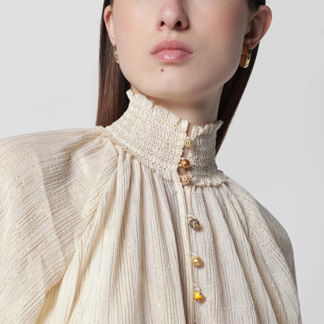 ZIMMERMANN - Aster blouse in cream