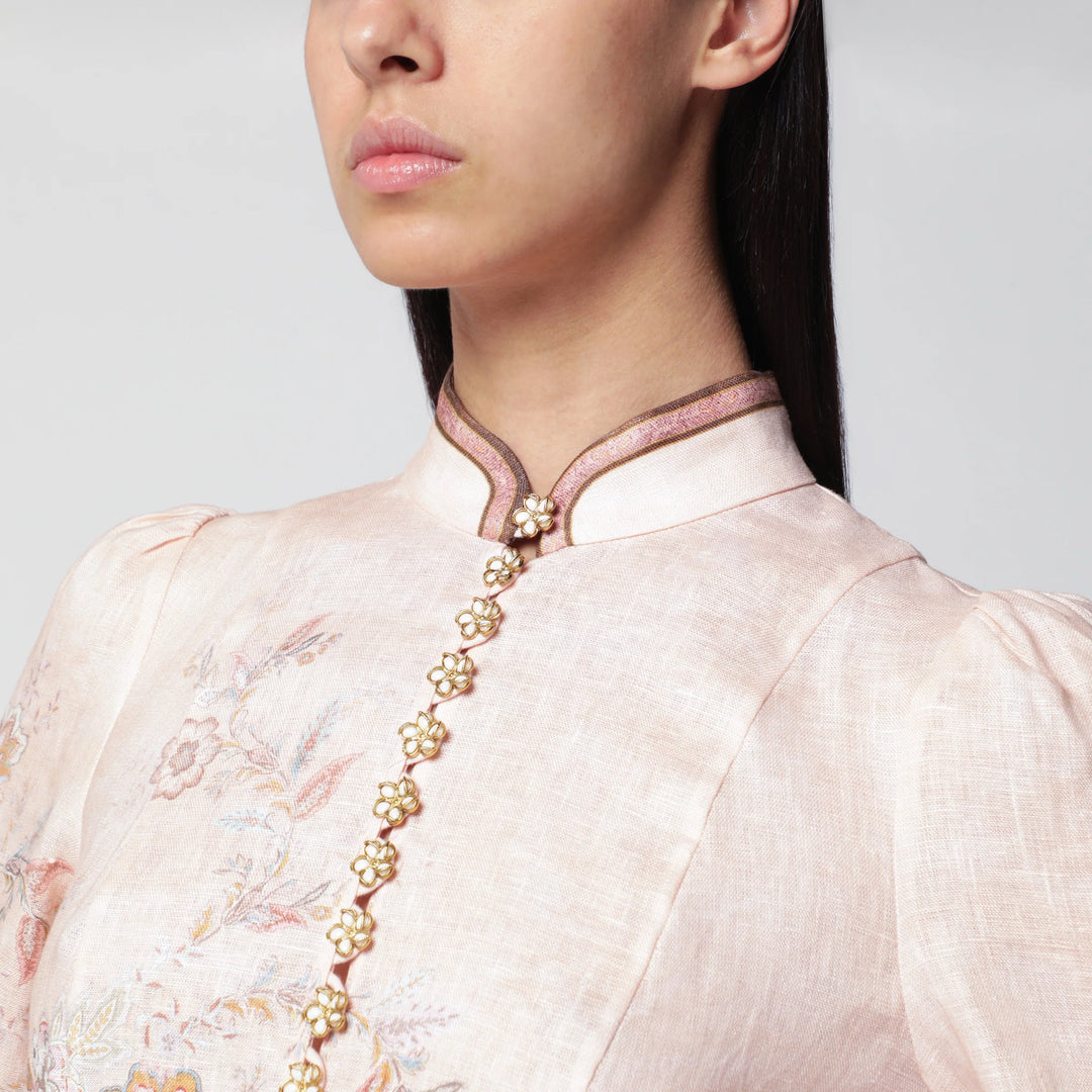 ZIMMERMANN - Pink Paisley Alchemy mini dress