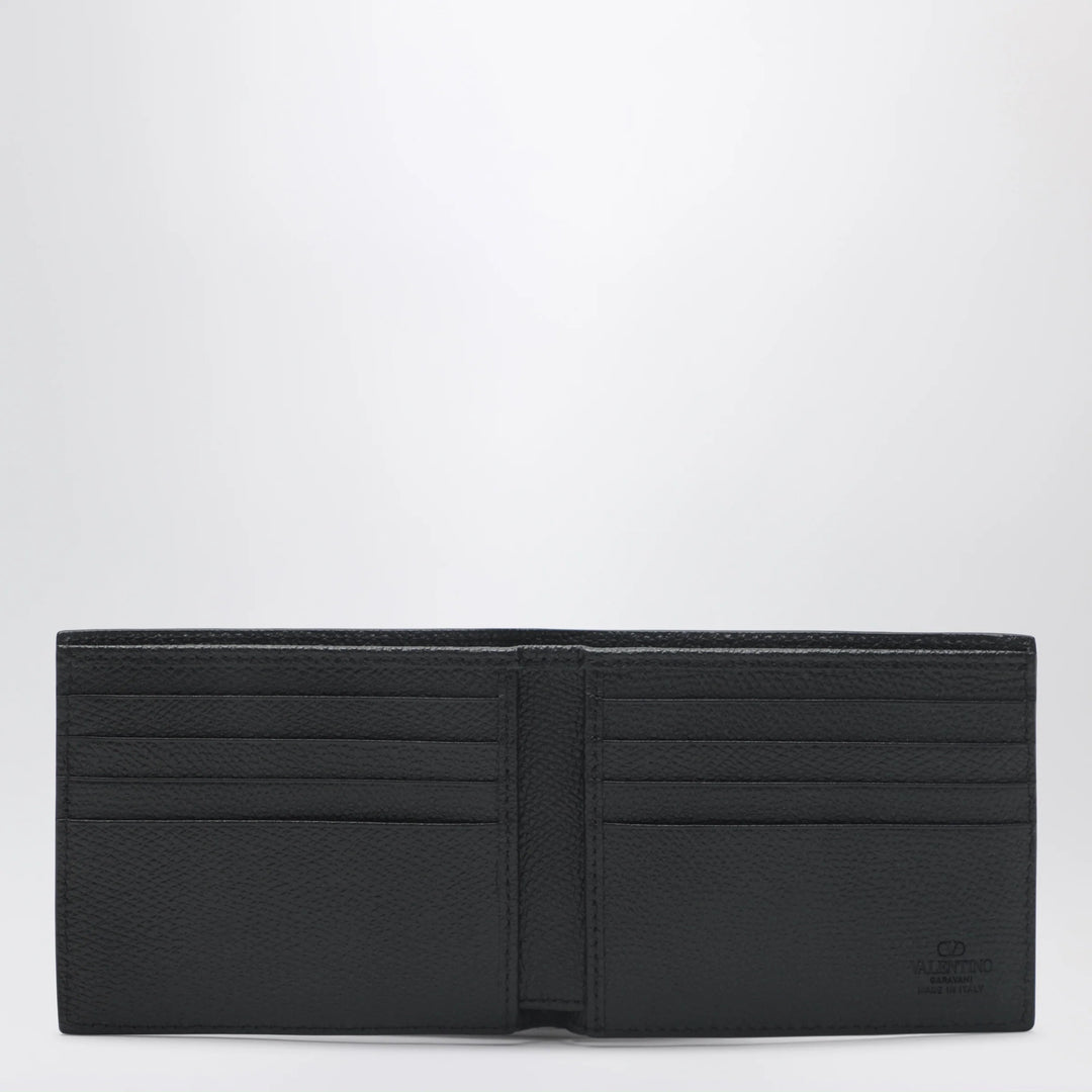 Valentino Garavani - Black Vlogo Signature bi-fold wallet