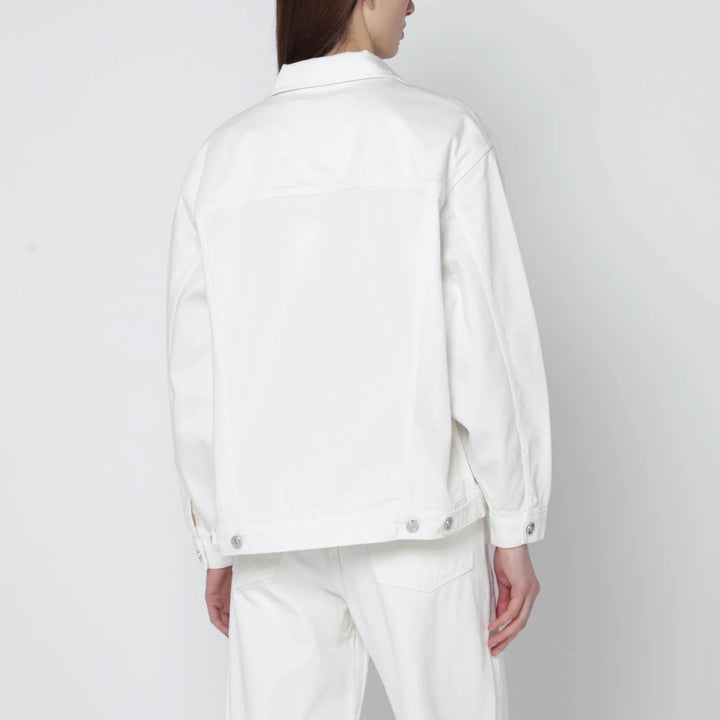 ANINE BING - Ecru organic denim jacket