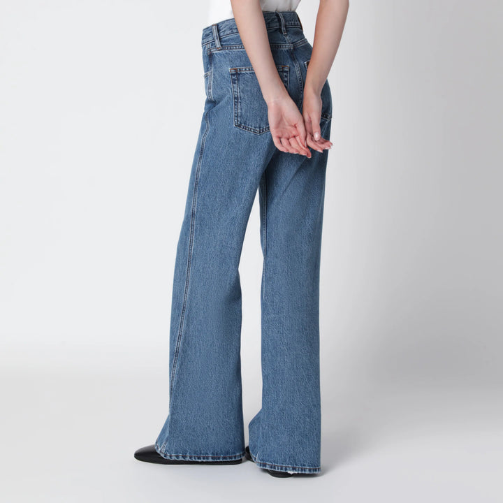 ANINE BING - Wyatt flared jeans in Freshwater Blue wash