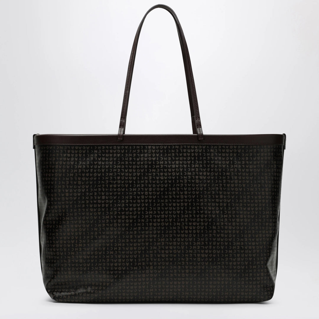Balenciaga - Select large tote in coated black canvas