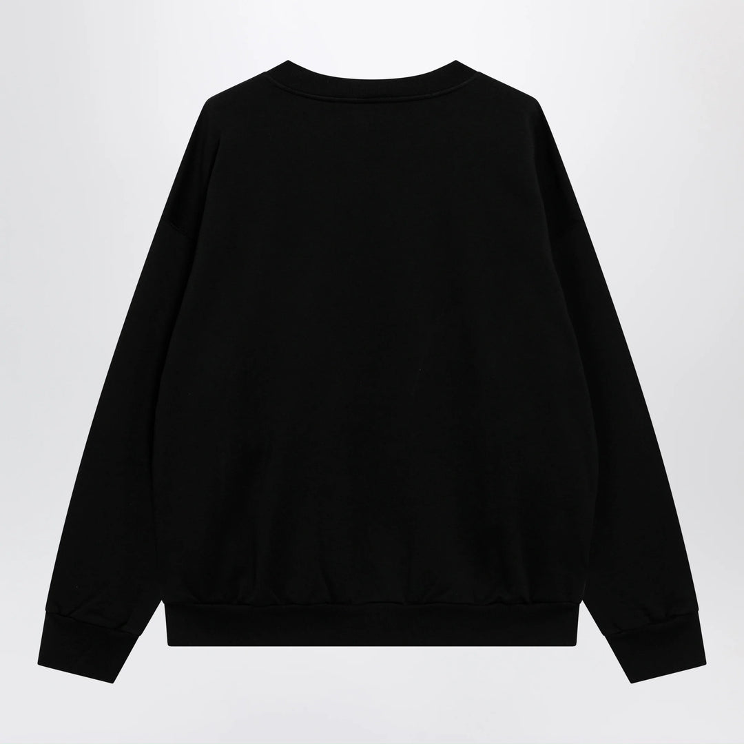 Balenciaga - Black sweatshirt with logo print