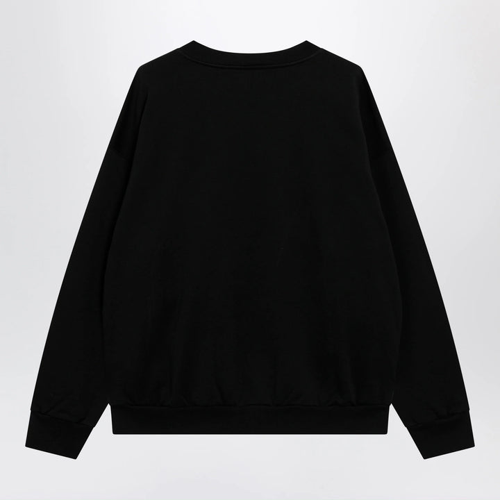 Balenciaga - Black sweatshirt with logo print