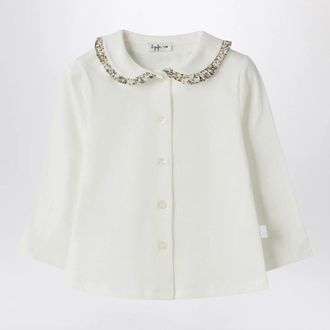 Il Gufo - White cotton shirt