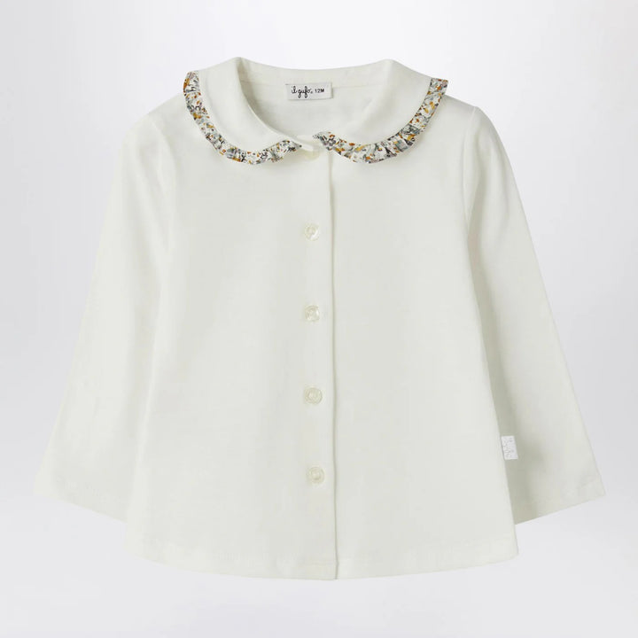 Il Gufo - White cotton shirt