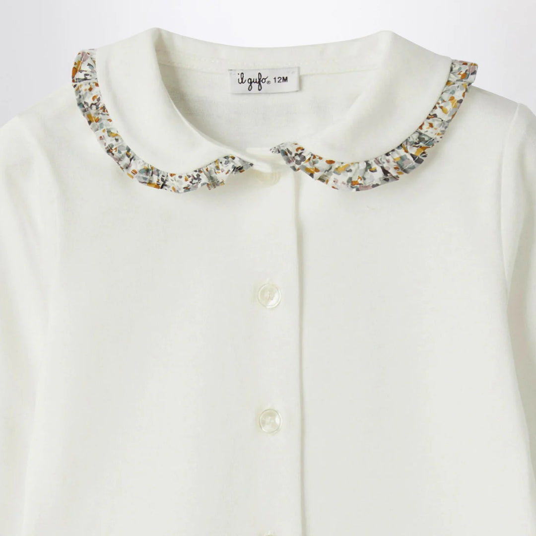Il Gufo - White cotton shirt