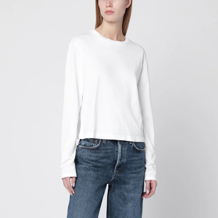 AGOLDE - White organic cotton top