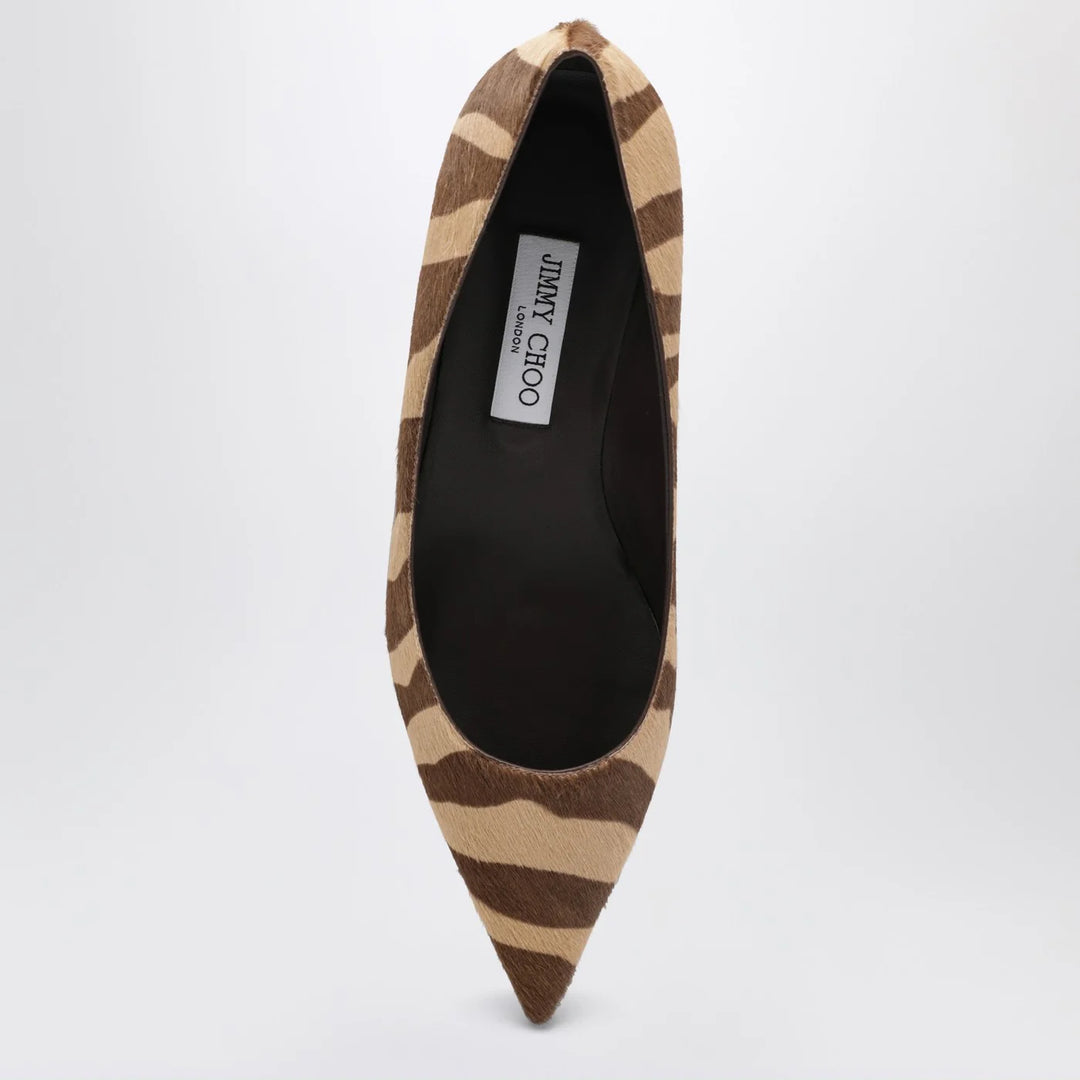 Jimmy Choo - Amelia pumps in zebra-print pony hair