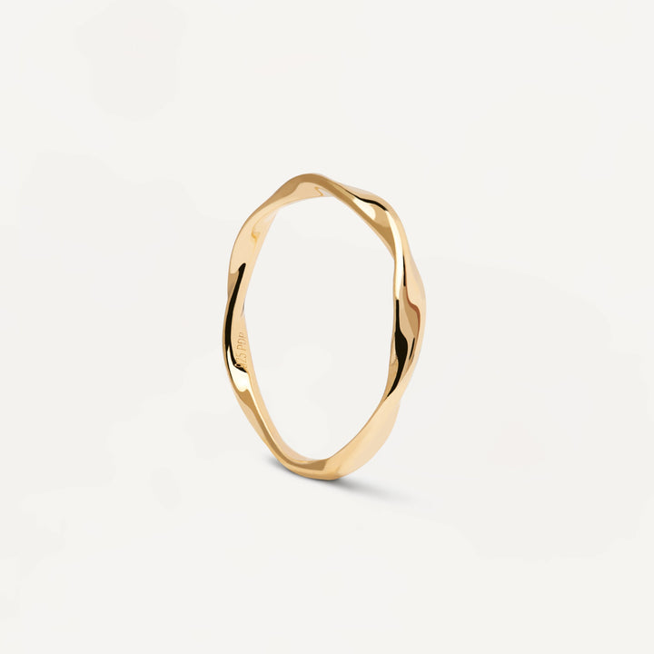 PDPaola Spiral Gold Ring