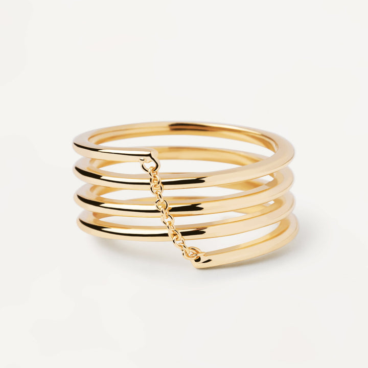 PDPaola Spring Gold Ring