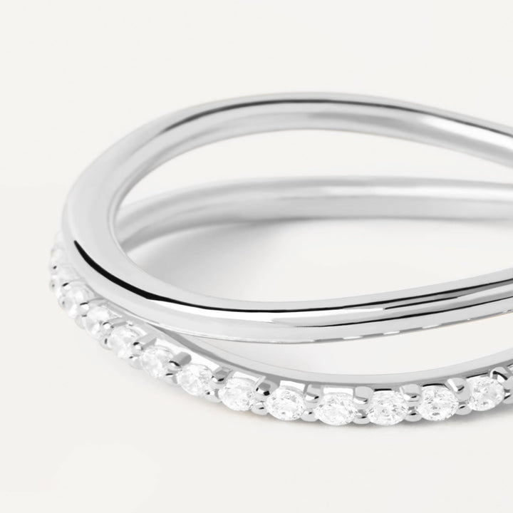 PDPaola Twister Silver Ring
