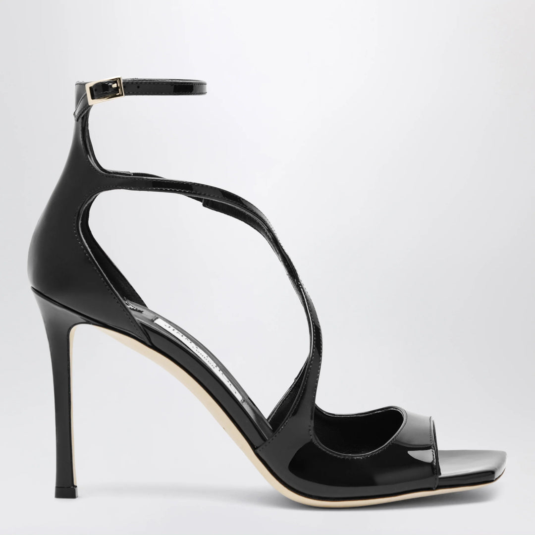 Jimmy Choo - Azia sandals in black patent leather