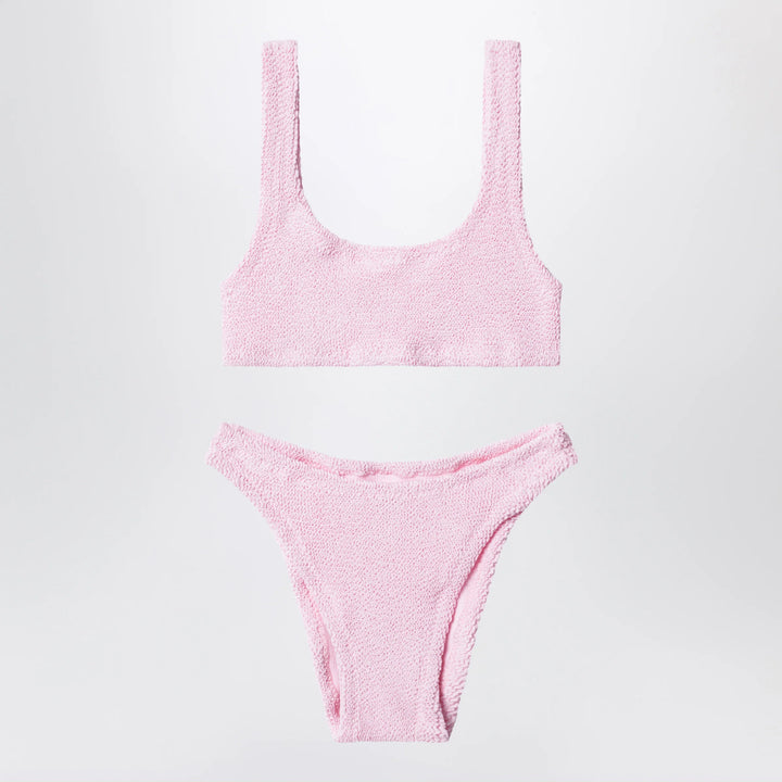 MC2 Saint Barth - Baker bikini in pink crinkle fabric