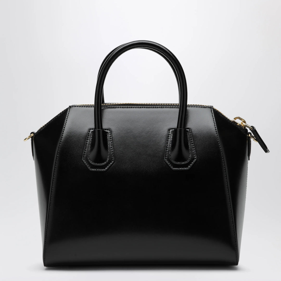 Givenchy - Small Black Antigona Bag In Leather