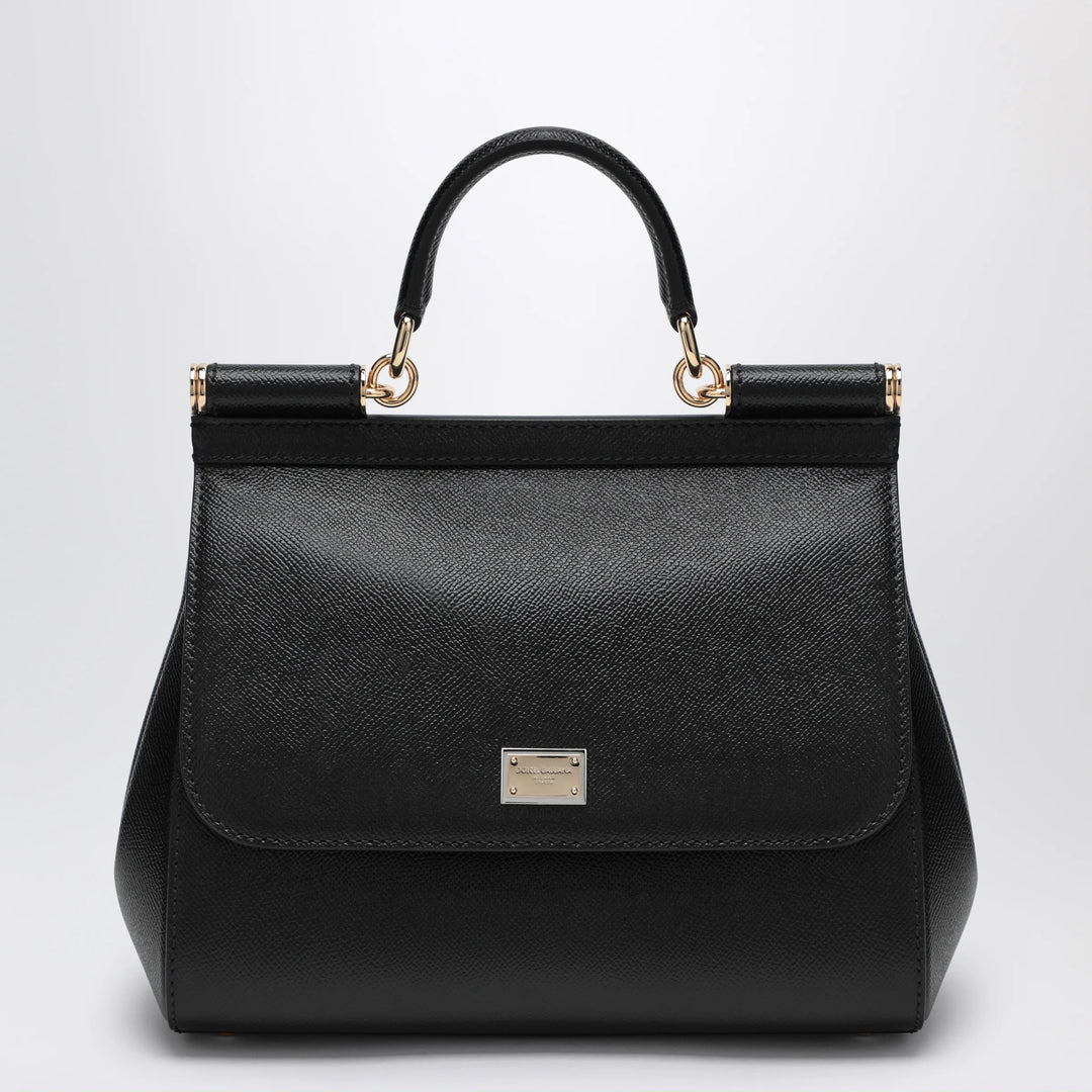 Dolce&amp;Gabbana - Large black Sicily handbag