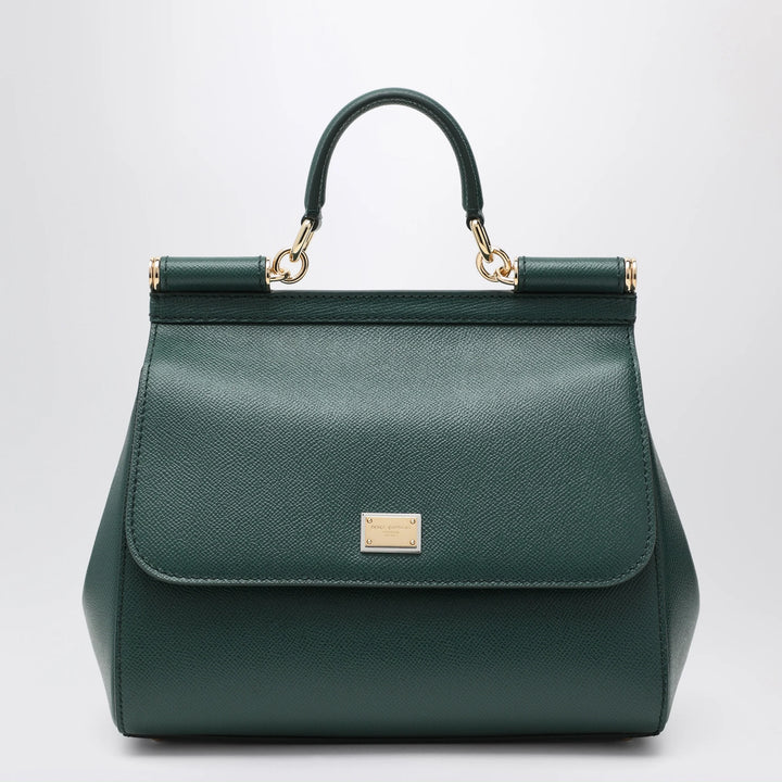 Dolce&amp;Gabbana - Large Sicily handbag in Lago green