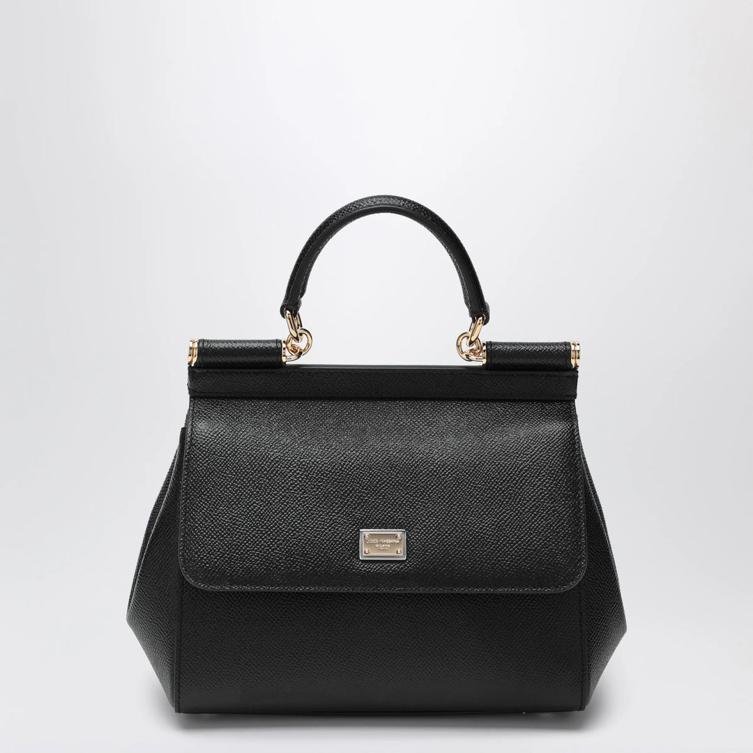 Dolce&amp;Gabbana - Medium black Sicily Hand Bag