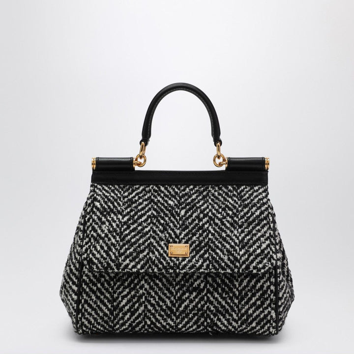General UNI Dolce & Gabbana Dolce&Gabbana Chevron fabric handbag Sicily medium Brand