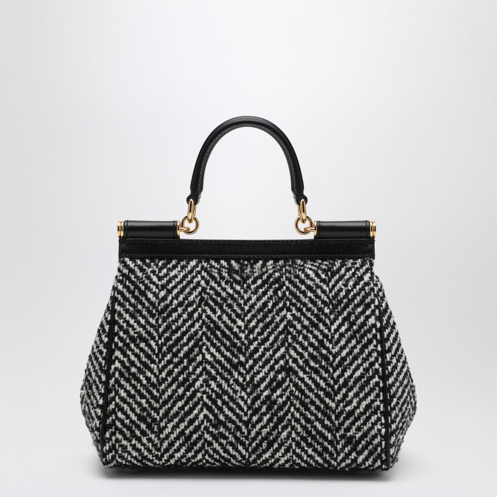 General UNI Dolce & Gabbana Dolce&Gabbana Chevron fabric handbag Sicily medium Brand