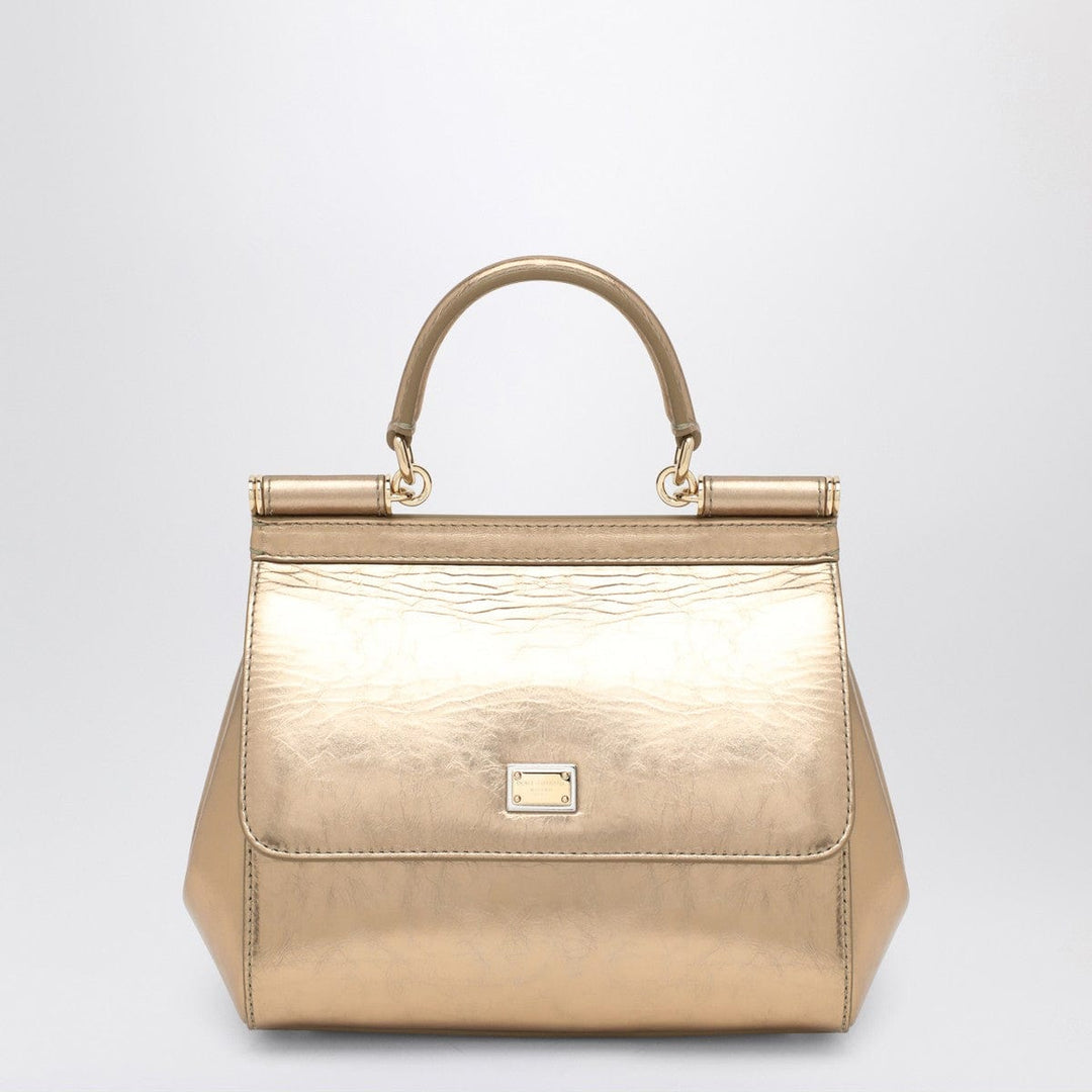 Handbag UNI Dolce&Gabbana Gold Sicily medium handbag Brand