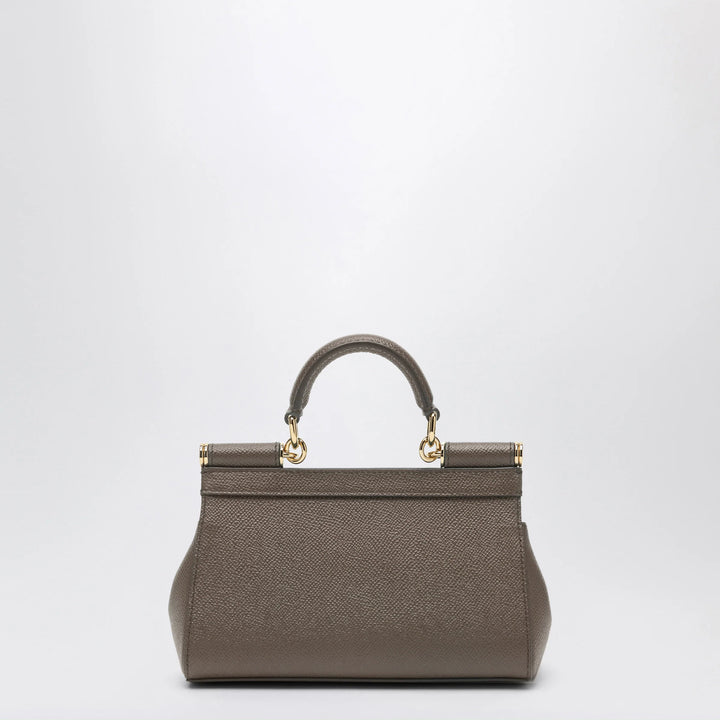 Dolce&amp;Gabbana - Small Sicily handbag in mud brown