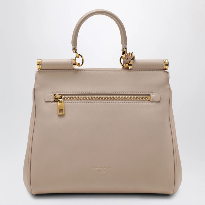 Dolce&amp;Gabbana - My Sicily small nude-colored plongé leather bag