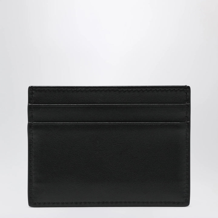 Dolce&amp;Gabbana - Black plongé calf leather card holder