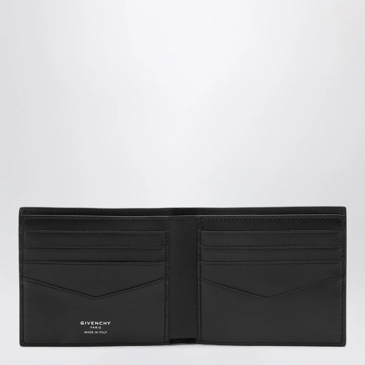 Givenchy - Black leather bi-fold wallet
