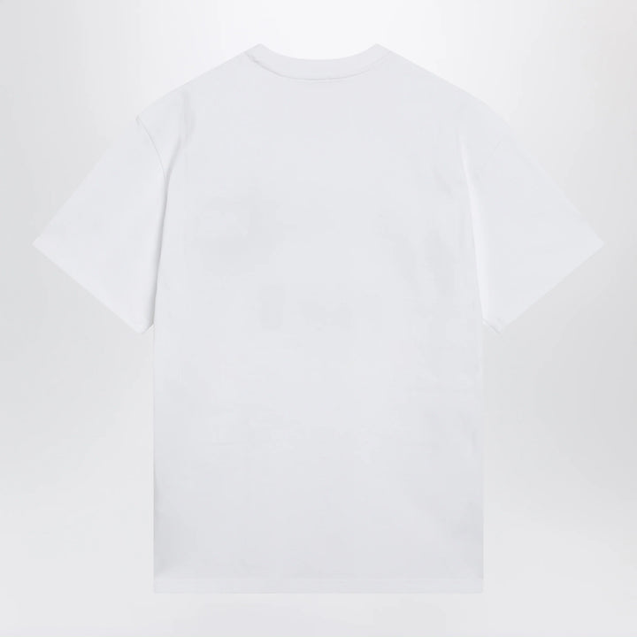 Givenchy - White T-shirt with logo embroidery