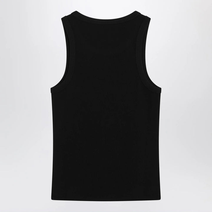 Givenchy - Black slim-cut tank top with logo