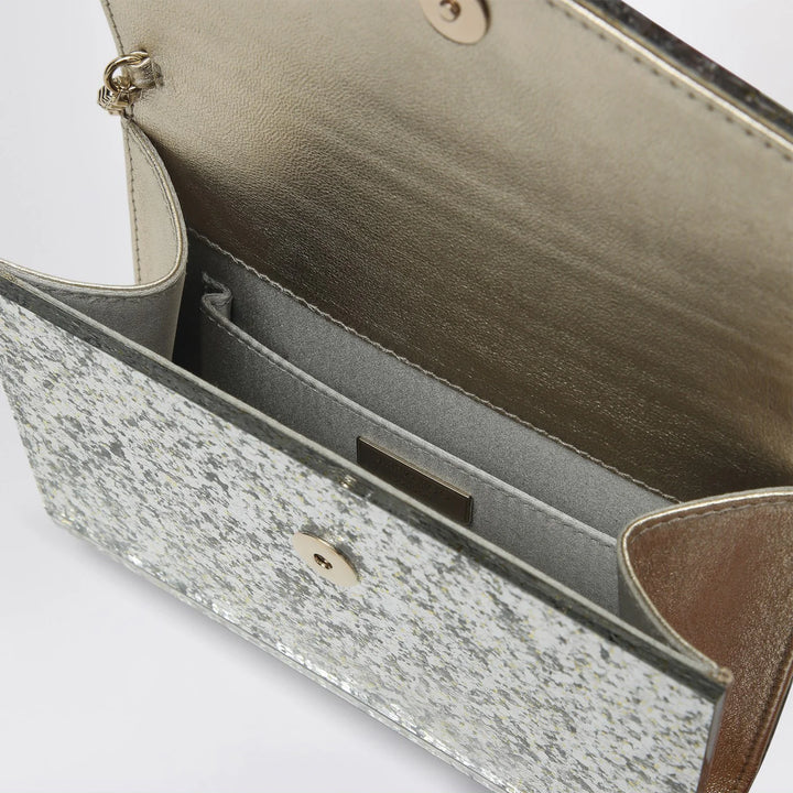 Jimmy Choo - Champagne-coloured Candy clutch