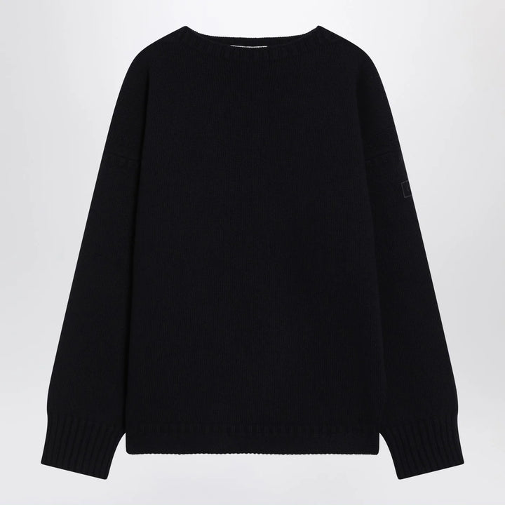Chloé - Navy blue sweater in wool and cashmere