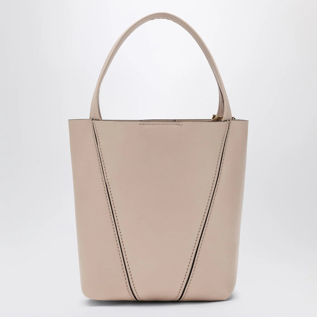 Chloé - Small Chloé Spin tote bag in Cement Pink