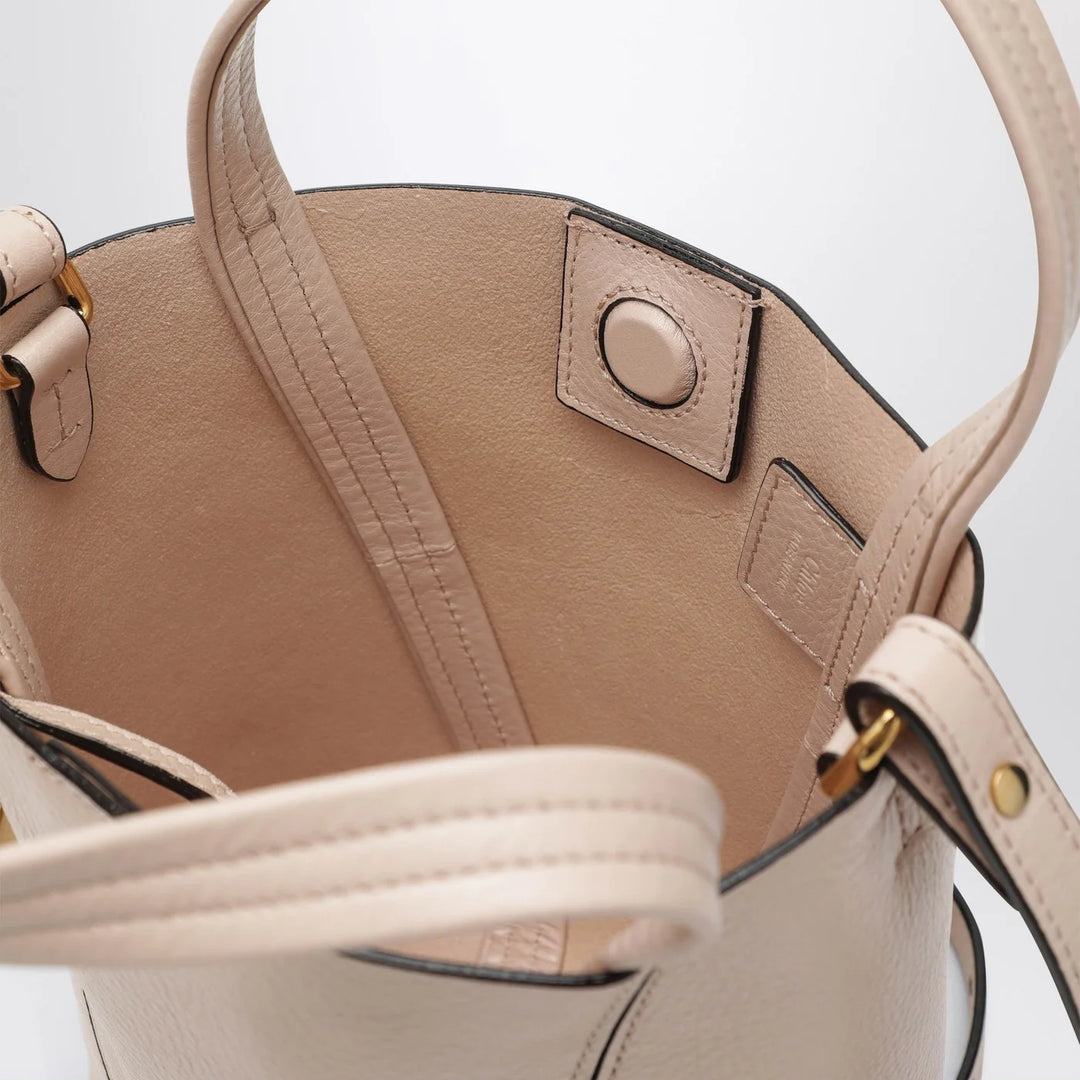 Chloé - Small Chloé Spin tote bag in Cement Pink