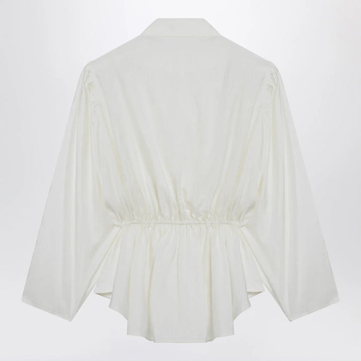 Chloé - Ivory silk-blend blouse