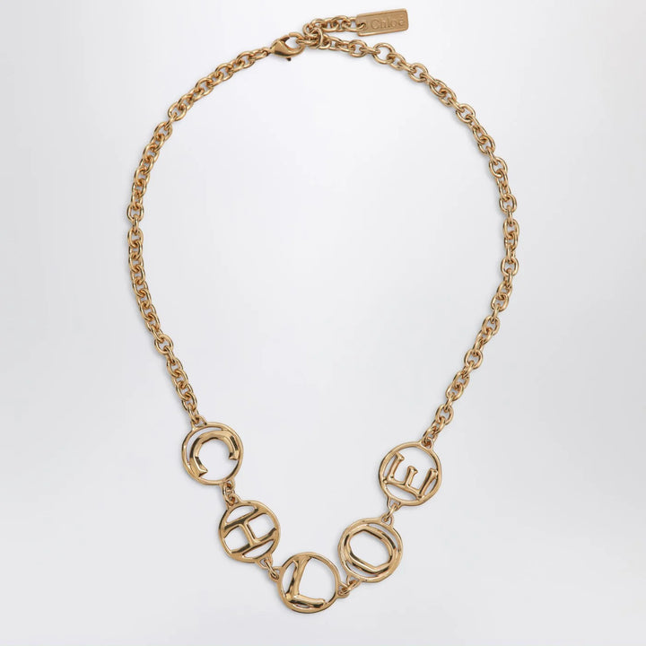 Chloé - Chloé Script Vintage Gold choker