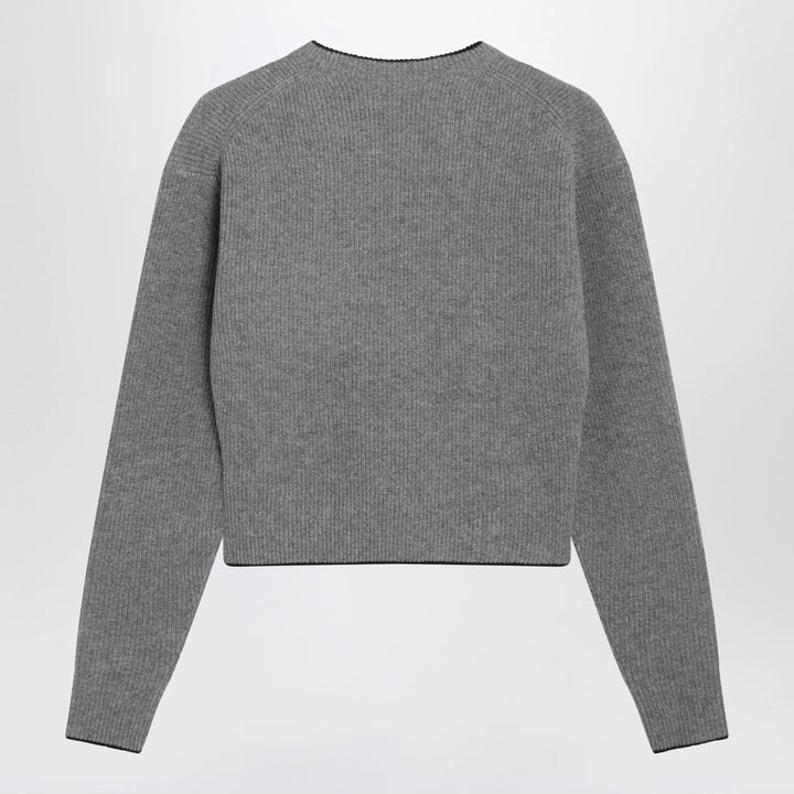 Chloé - Gray wool and cashmere sweater