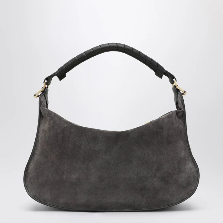 Chloé - Small brown suede Marcie bag