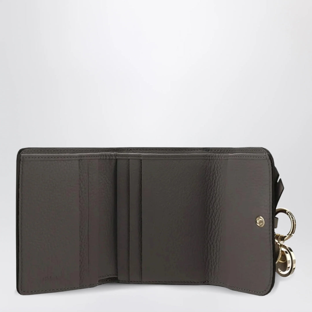 Chloé - Small Alphabet trifold wallet grey