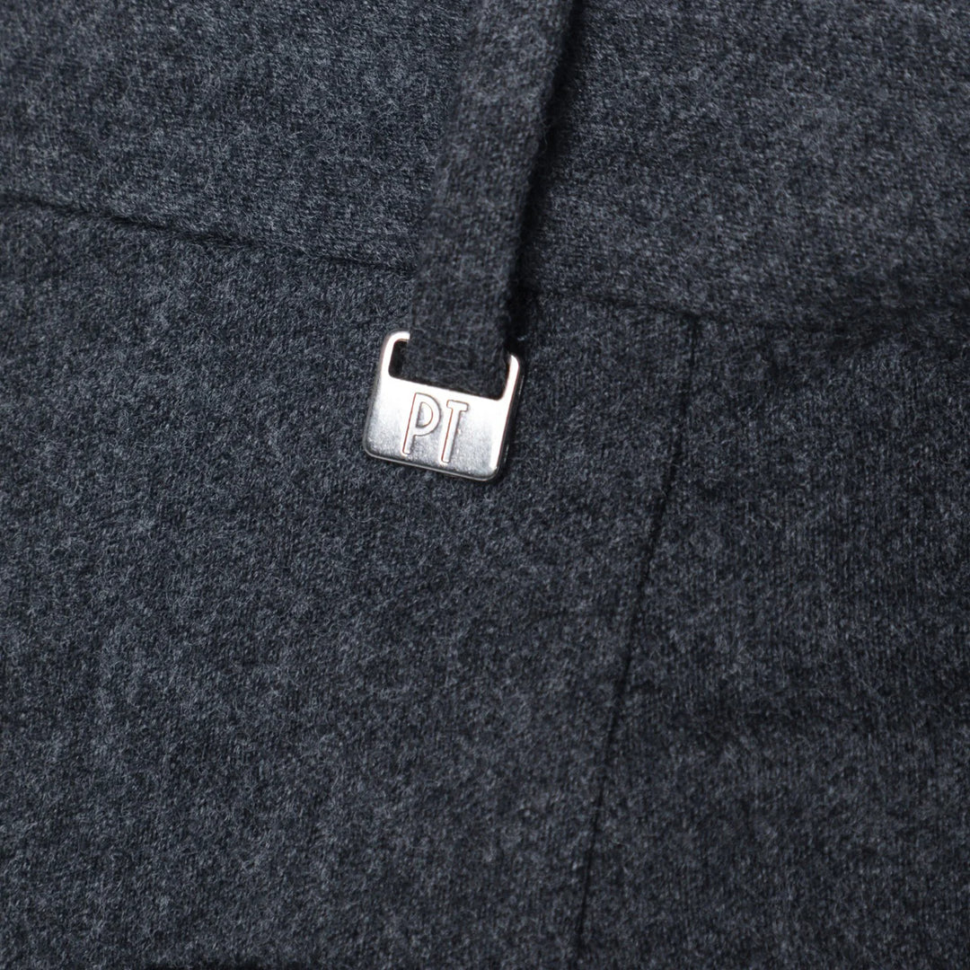 PT Torino - Gray wool and cashmere trousers