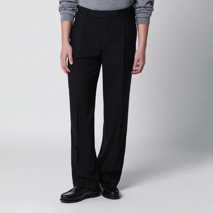 PT Torino - Black wool trousers