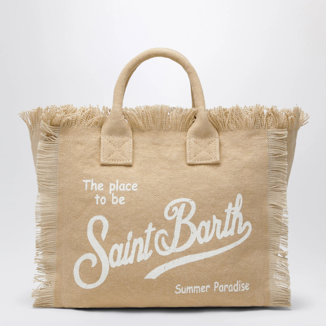 MC2 Saint Barth - Beige Colette cotton bag