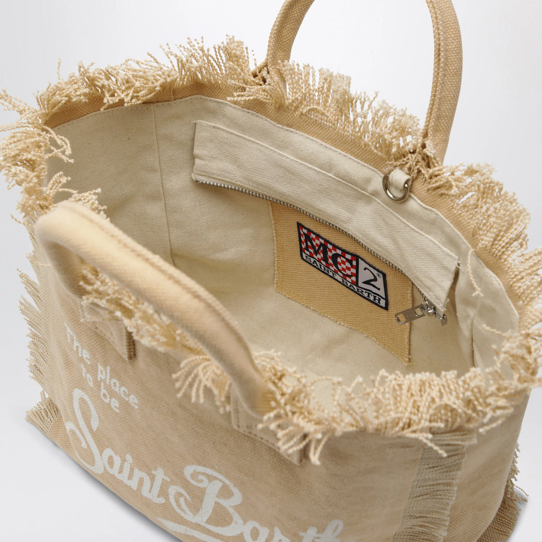 MC2 Saint Barth - Beige Colette cotton bag
